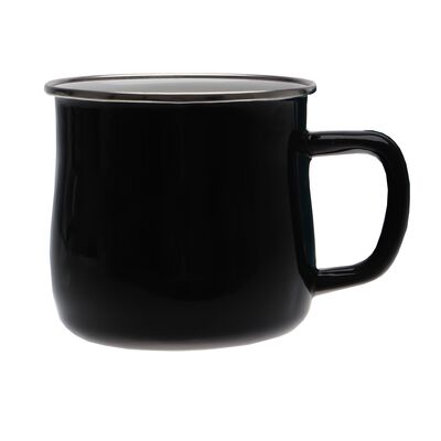 Kubek Belly 10 cm 0,55 l czarny