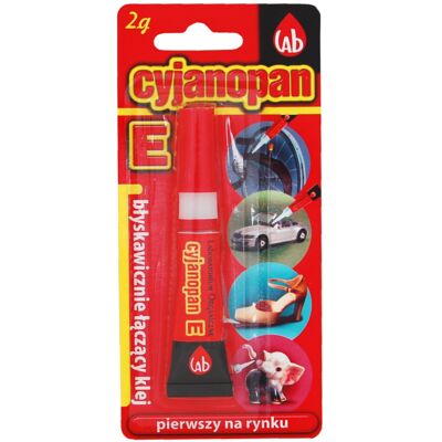 Klej Cyjanopan czerwony 2 g