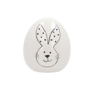 Figurka ceramiczna jajko 9 cm