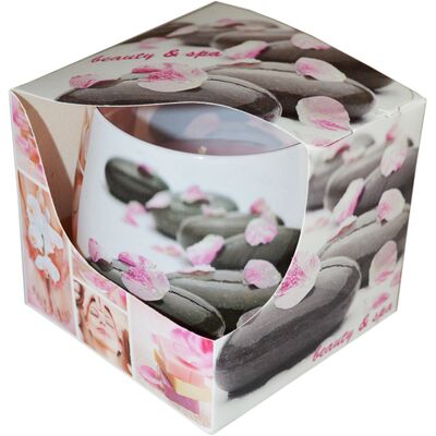 Świeca szklanka powlekana 100 g beauty spa