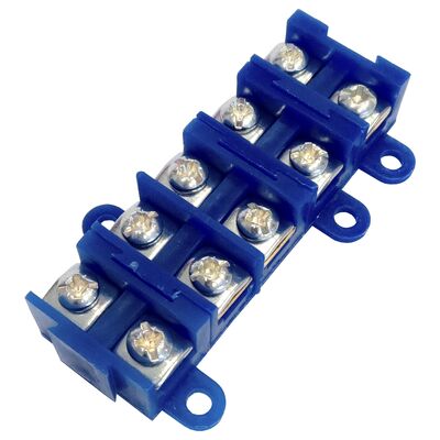 Listwa zaciskowa niebieska 5 x 4 mm² Duwi