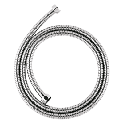 Wąż natryskowy stalowy o podwójnym splocie rozciągliwy 150 cm chrom Invena