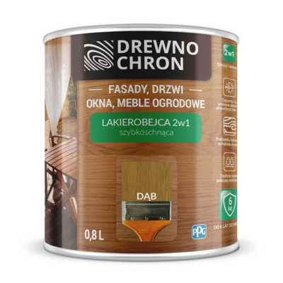 Lakierobejca 2w1 dąb Drewnochron