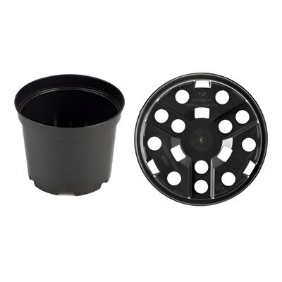 Doniczka produkcyjna 36 cm czarna