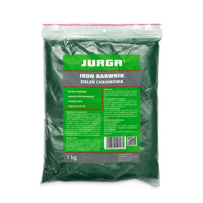 Barwnik zieleń chromowa 1 kg JURGA