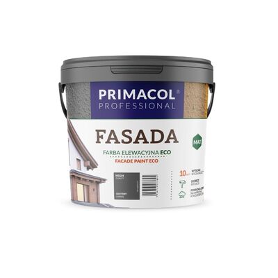 Primacol Farba Fasada Eco grafitowy 4,5 l