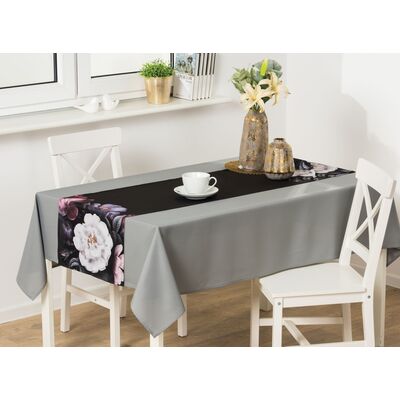 Bieżnik LUCIA 40 x 140 cm czarny