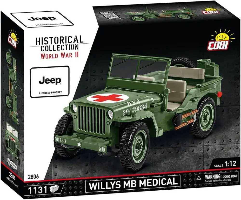 Historical Collection Willys MB MEDICAL - Cobi