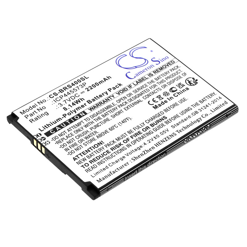 Brondi SMARTPHONE 4G / ICP445573P 2200mAh 8.14Wh Li-Polymer 3.7V (Cameron Sino)