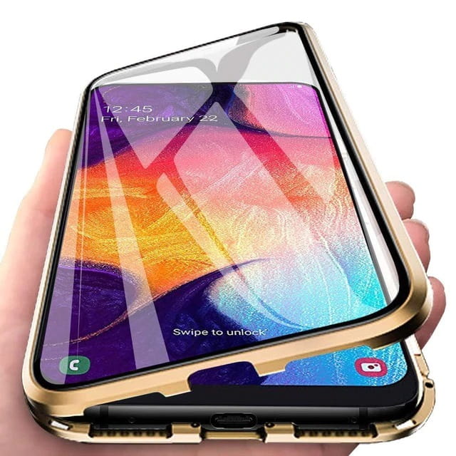 Etui Magnetic 360 do Samsung Galaxy A72 - Złoty