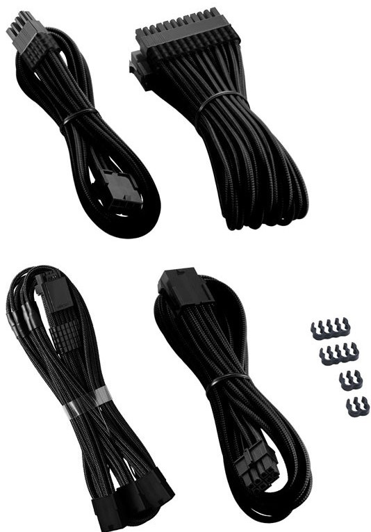CableMod Pro ModMesh 12VHPWR Zestaw przedłużaczy - czarny
