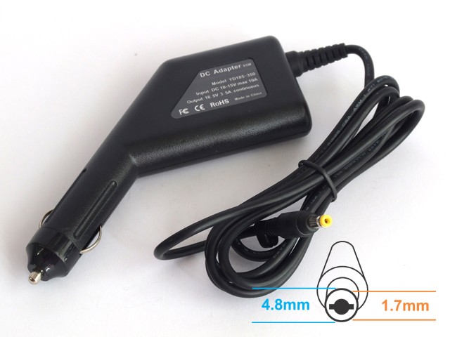 Energy4U CA35 19.5V 3.33A 4.8x1.7mm 65W zasilacz samochodowy do notebooka HP CA35