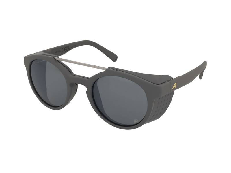 Okulary przeciwsłoneczne Alpina Glace P Midnight Grey Matt/Black Mirror