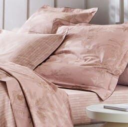 Blanc Des Vosges Poszewka perkalowa Carnet de Voyage Rose