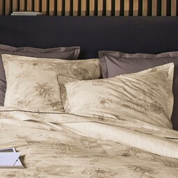 Blanc Des Vosges Poszewka perkalowa Carnet de Voyage Sable