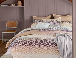 Blanc Des Vosges Poszewka perkalowa Nuances Grenat