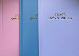 Okładka twarda - O.HARD Modern AA (5 mm) 304 x 212 mm (A4+ pionowa) - jasnoniebieski - 10 sztuk - ze złotym tłoczeniem - Praca Inżynierska