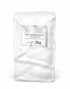 Mąka Pszenna Orkiszowa typ 700 jasna - 2kg