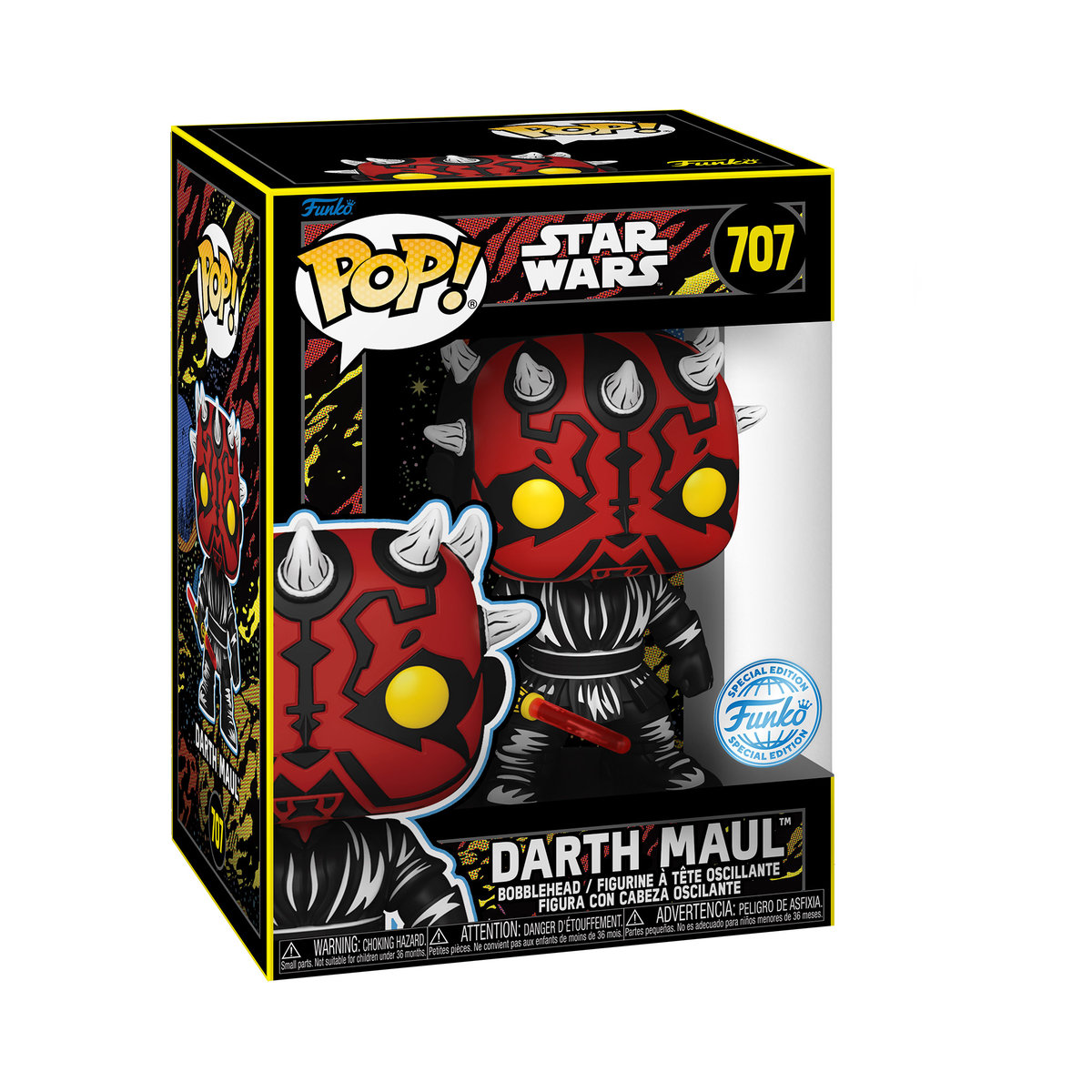 Funko POP!, figurka kolekcjonerska, Star Wars: PM 25th - Darth Maul(Retro)