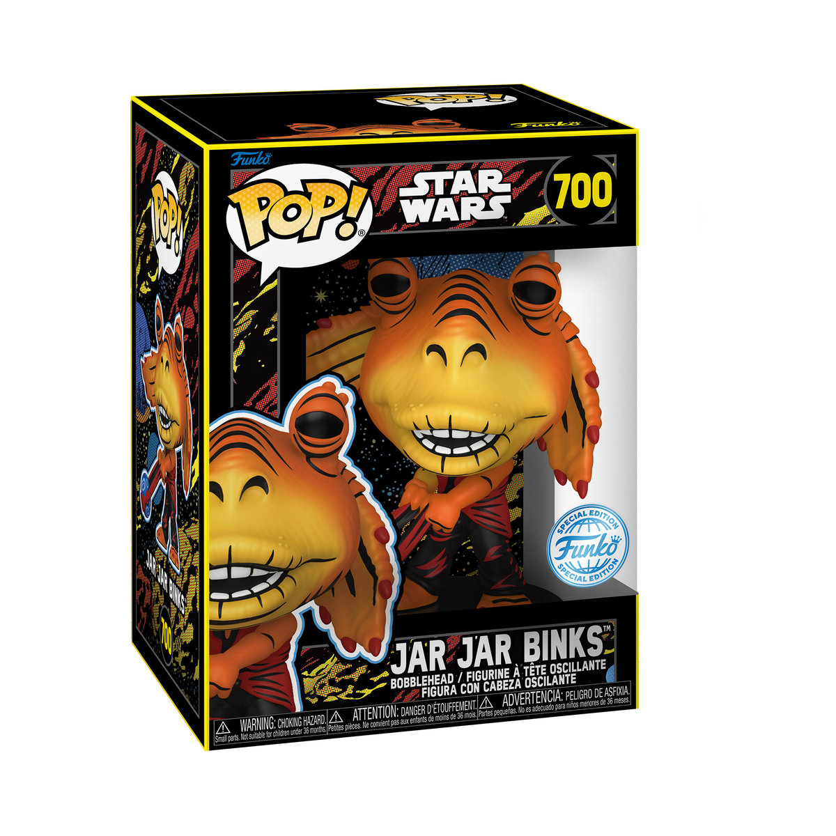 Funko POP!, figurka kolekcjonerska, Star Wars: PM 25th - Jar Jar(Retro)