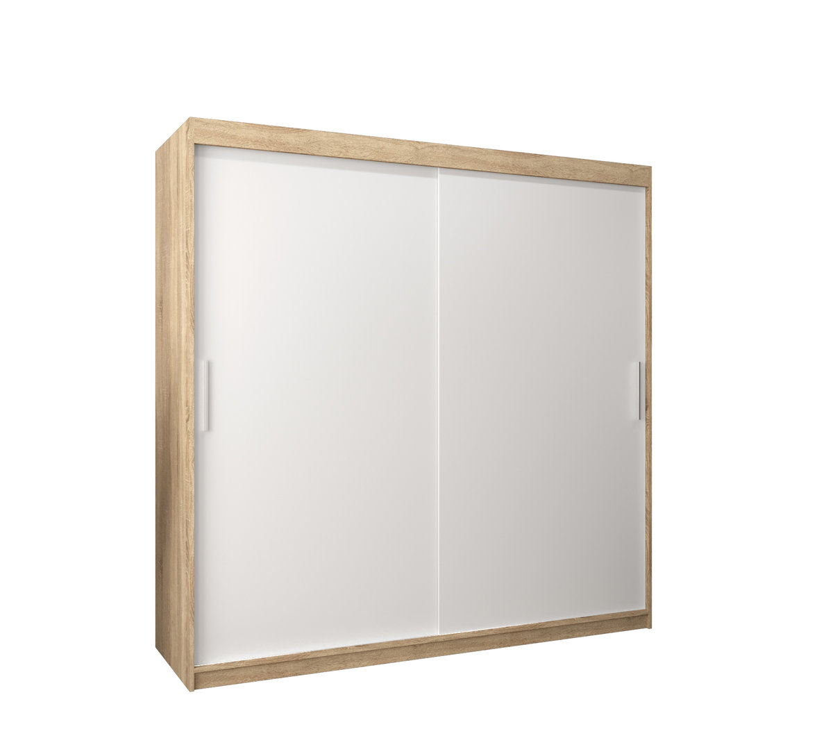 Szafa przesuwna garderoba TOKYO 200 gł. 62 Sonoma / Biały