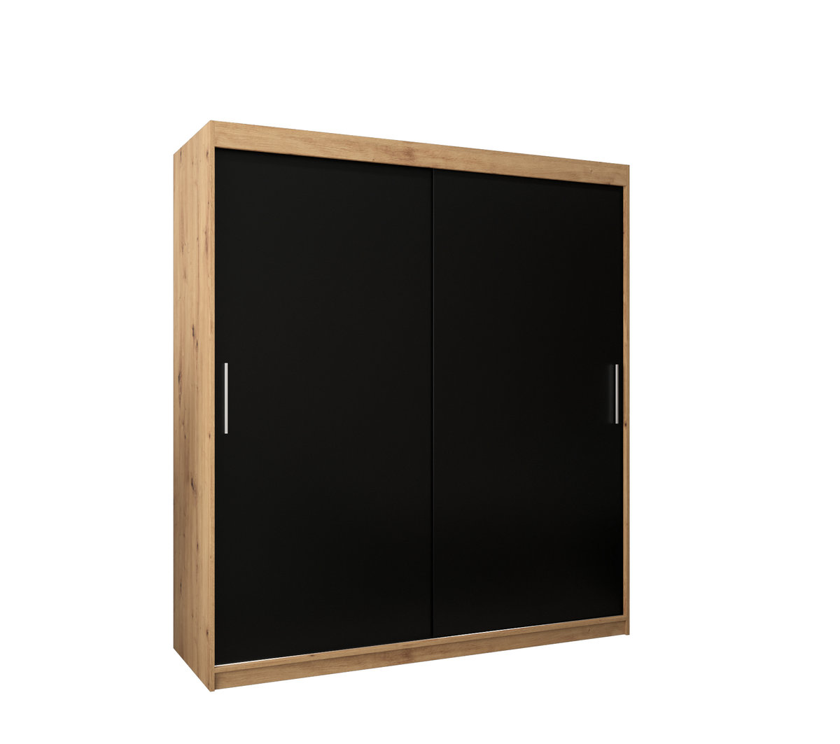 Szafa przesuwna garderoba TOKYO 180 gł. 62 Artisan / Czarny