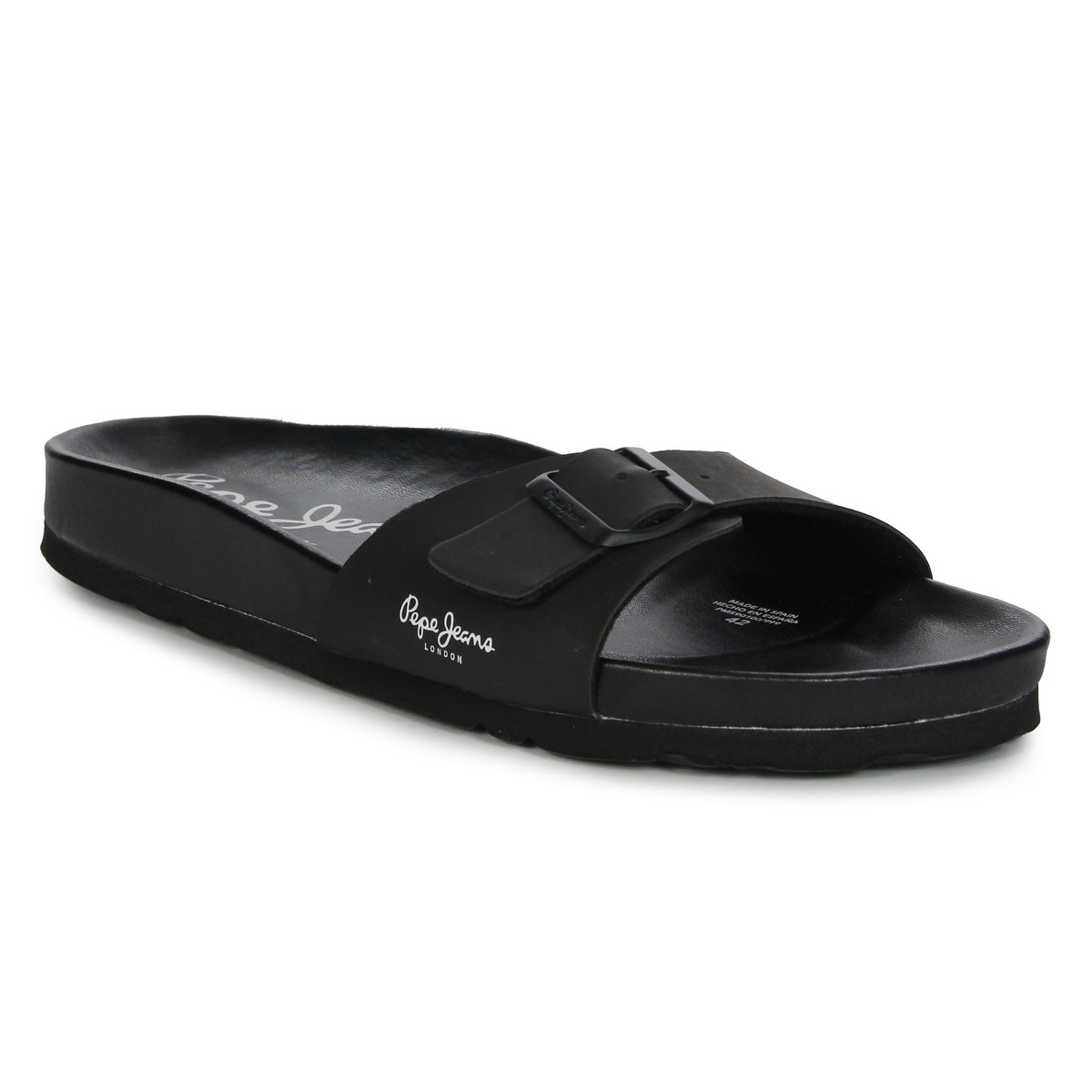 Pepe Jeans Klapki męskie Black czarne-45