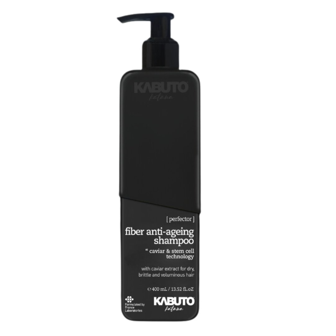 Kabuto Katana, Shampoo Fiber Anti-Ageing, Szampon Przeciwstarzeniowy, 400ml