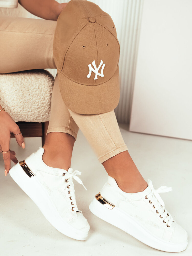 Trampki damskie BURGO beżowe Dstreet ZY0474-38