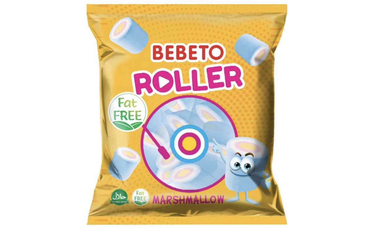 Pianki Bebeto Roller żelki Odra 60 g