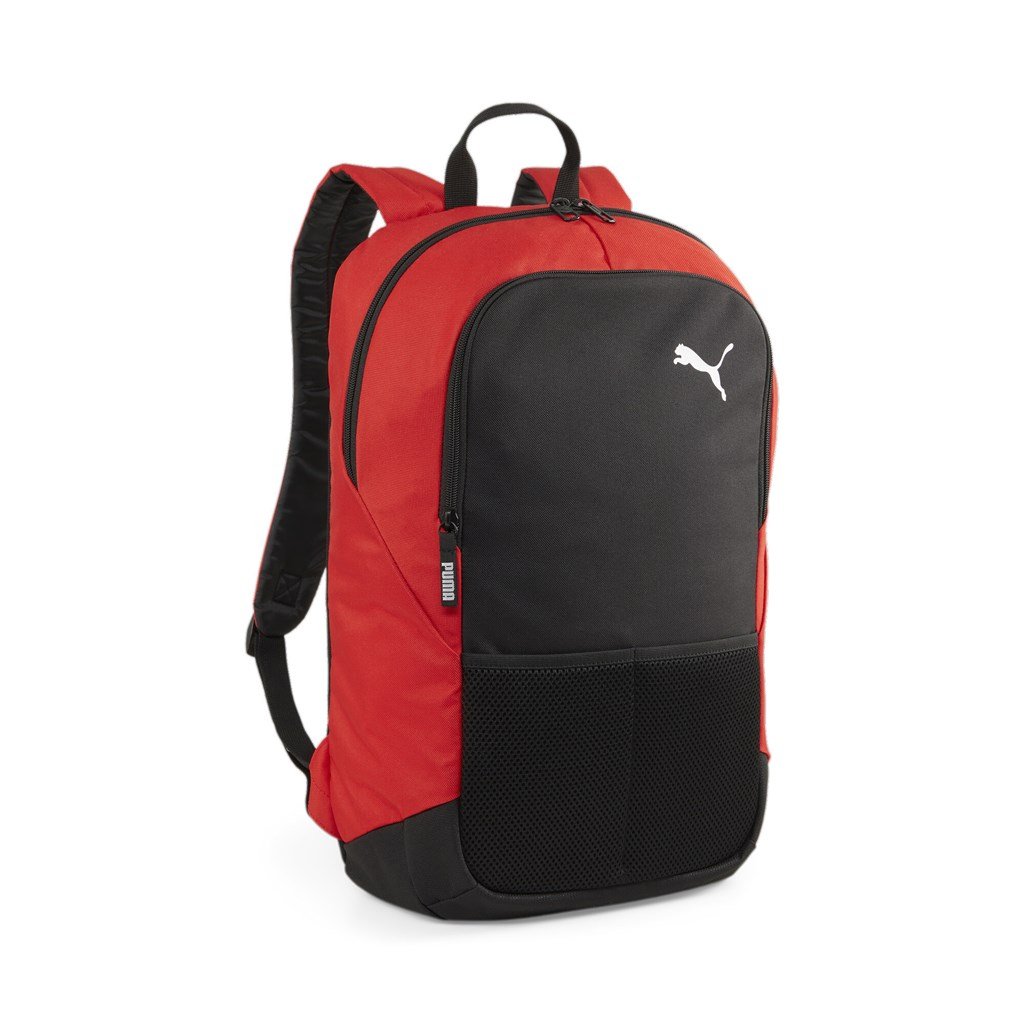 Puma, Plecak sportowy TeamGOAL Backpack (24L), 090239-03, Czerwono-Czarny