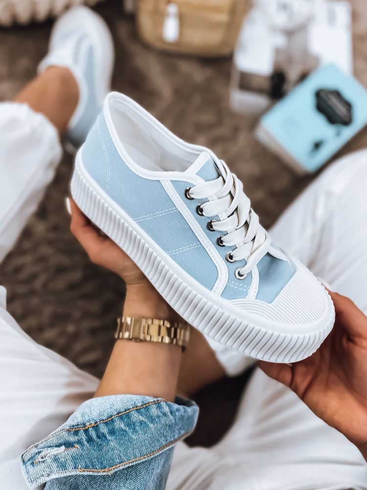 Trampki damskie ELIDA niebieskie Dstreet ZY0145-37