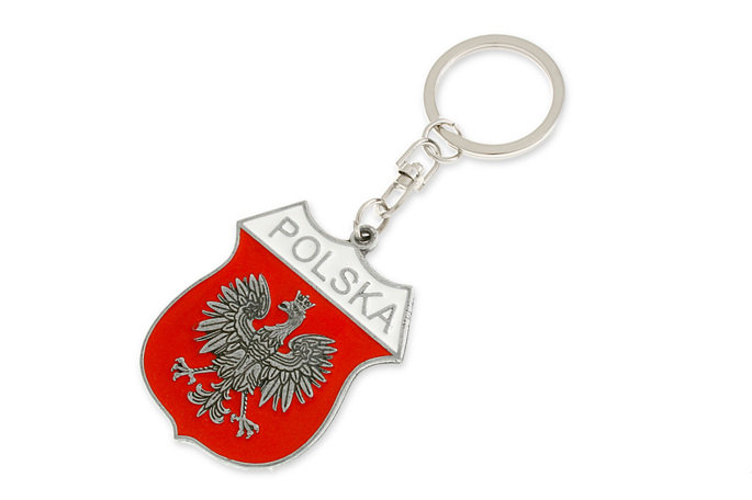 Brelok Polska - Orzeł w Koronie, Barwy Narodowe, Patriotyczny