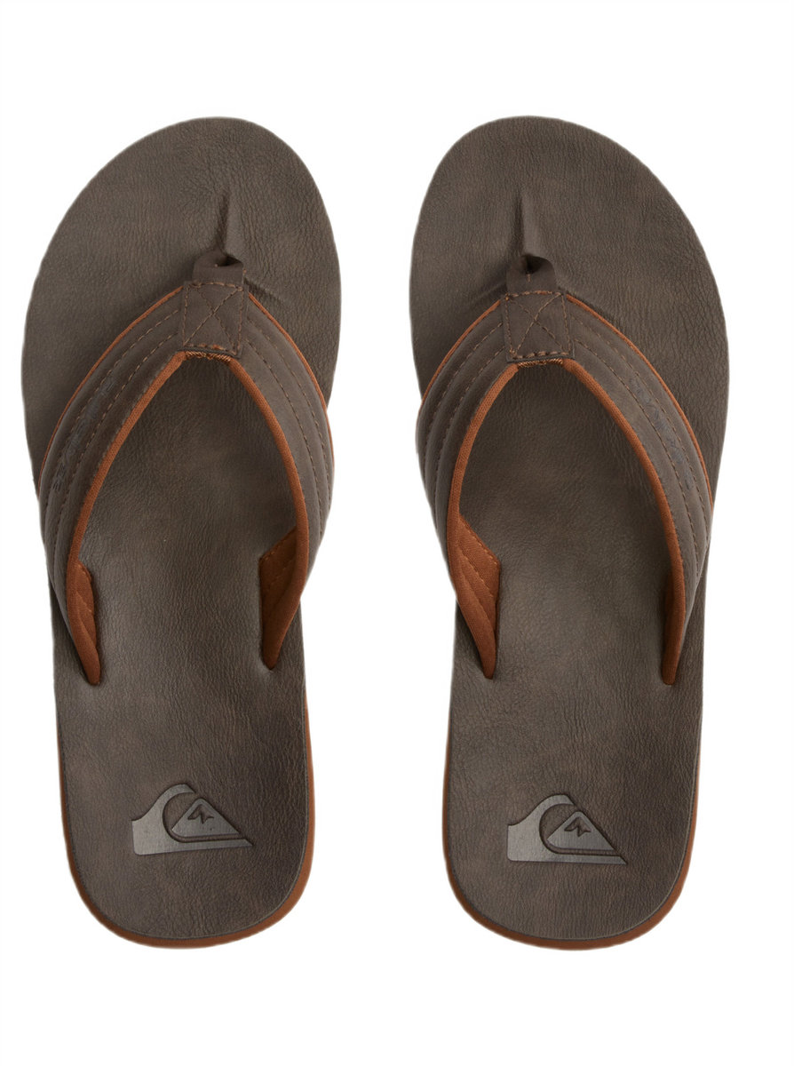 Klapki męskie Quiksilver Carver Nubuck japonki-41