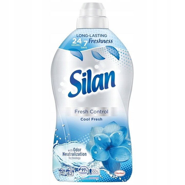 Silan Fresh Control Cool Fresh Płyn do płukania 62 prania 1,36 ml