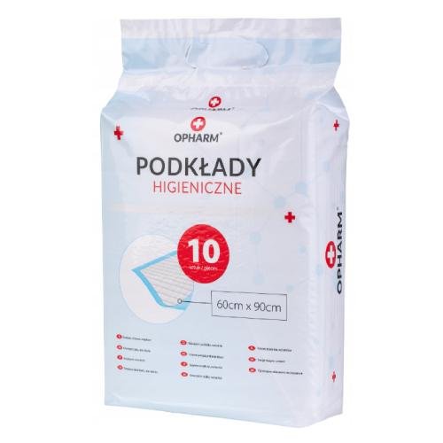 OPHARM Chłonne podkłady higieniczne 60x90cm, 10szt.