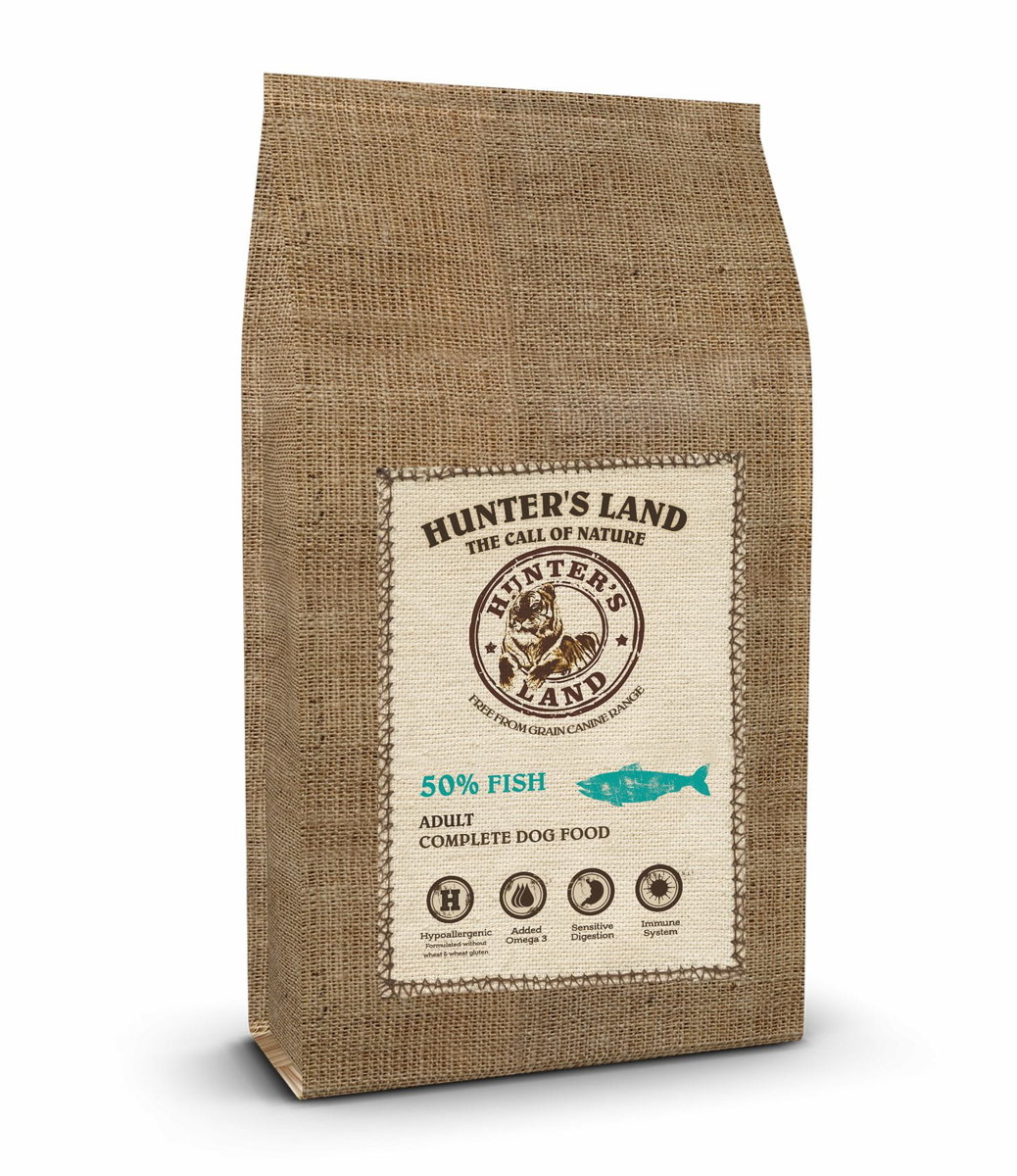 HUNTER''S LAND Grain Free 50% Fish 2kg