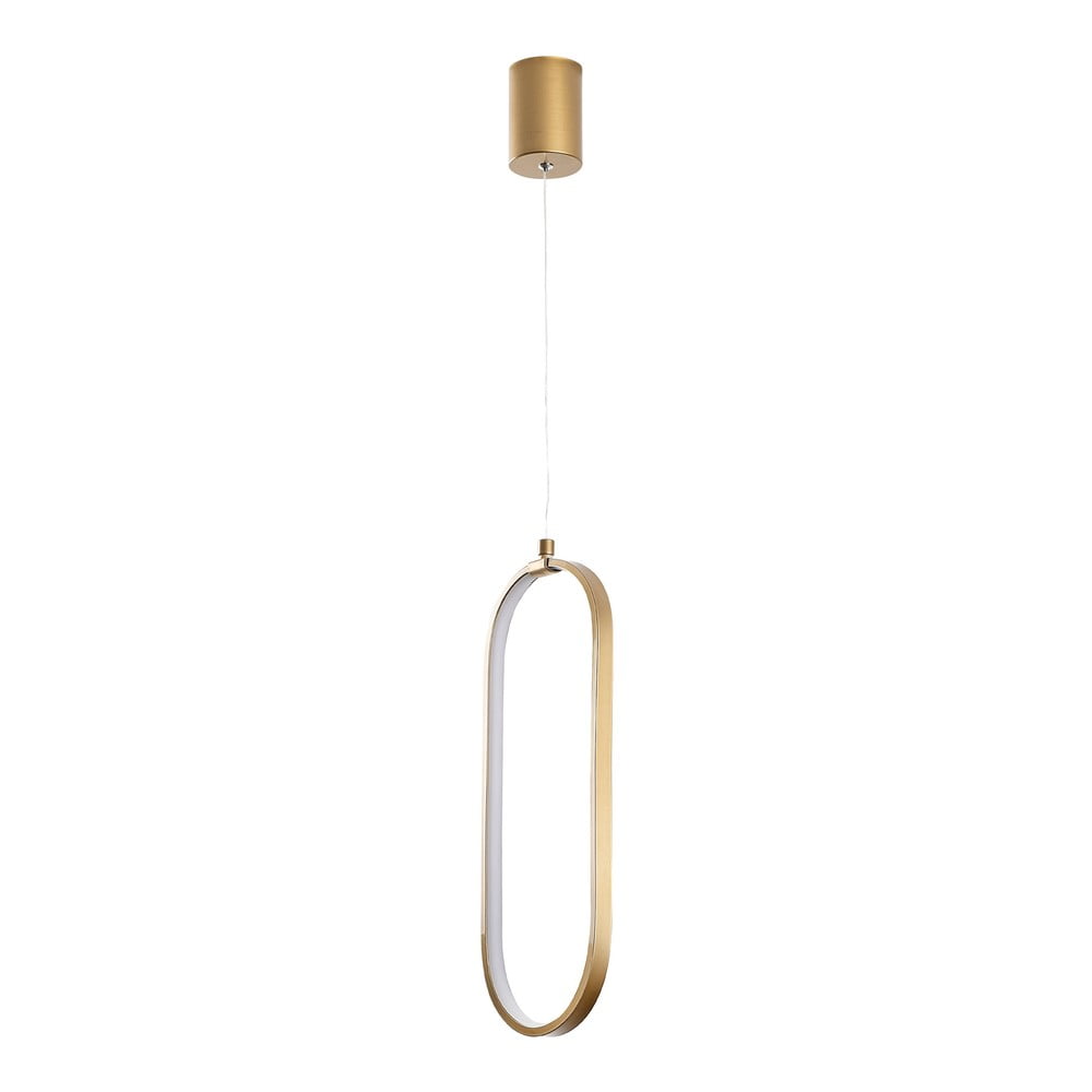 Lampa wisząca LED w kolorze złota Can – Opviq lights
