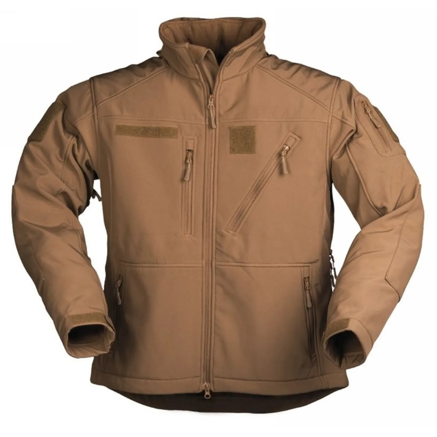 Mil-Tec Kurtka Softshell SCU 14 - Dark Coyote