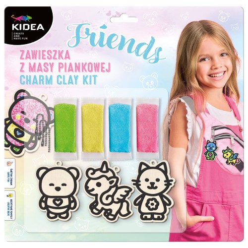 Zawieszka z masy piankowej friends Kidea