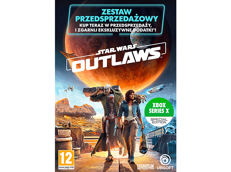 Xbox Series Zestaw przedsprzedażowy Star Wars Outlaws Edycja Specjalna