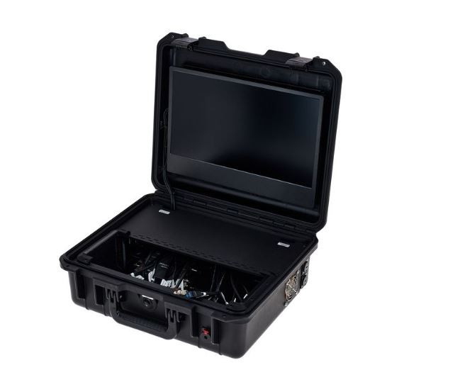 BSS ART-000379 mobilny profesjonalny zestaw typu All-In-One do streamingu w walizce