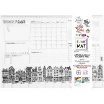 Strigo Funny Mat Transparent - Business planer 68x48 cm