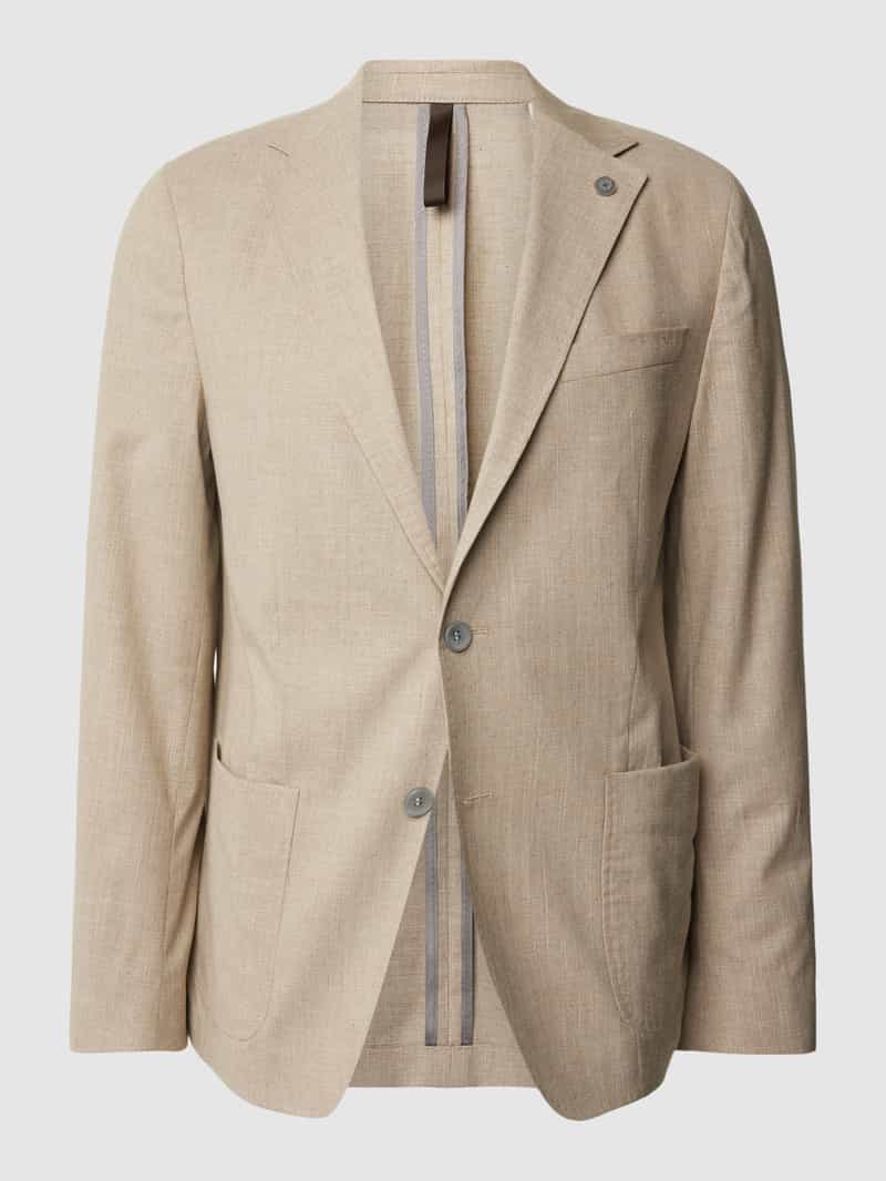 Marynarka zapinana na dwa guziki z efektem melanżu model ‘Acon’