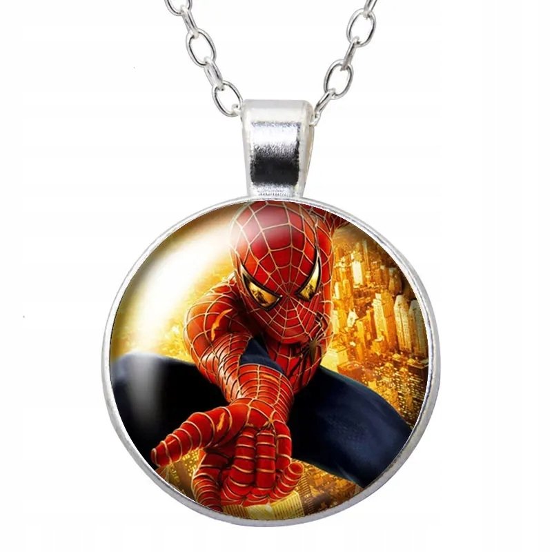 Naszyjnik wisiorek Spiderman pająk spider Peter Parker prezent streetwear