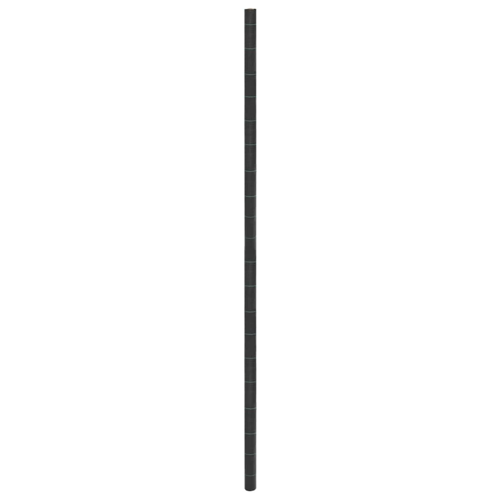 vidaXL Agrowłóknina antychwastowa, czarna, 4x10 m, PP