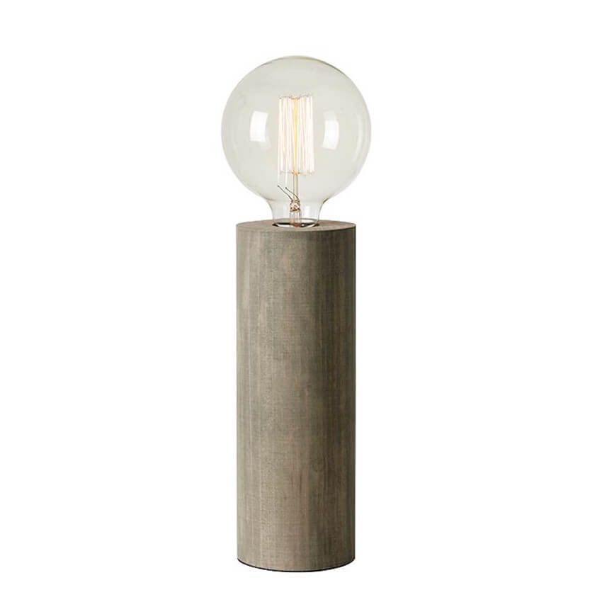 Stołowa lampa Legna 108756 Markslojd wtyczka włącznik drewniany