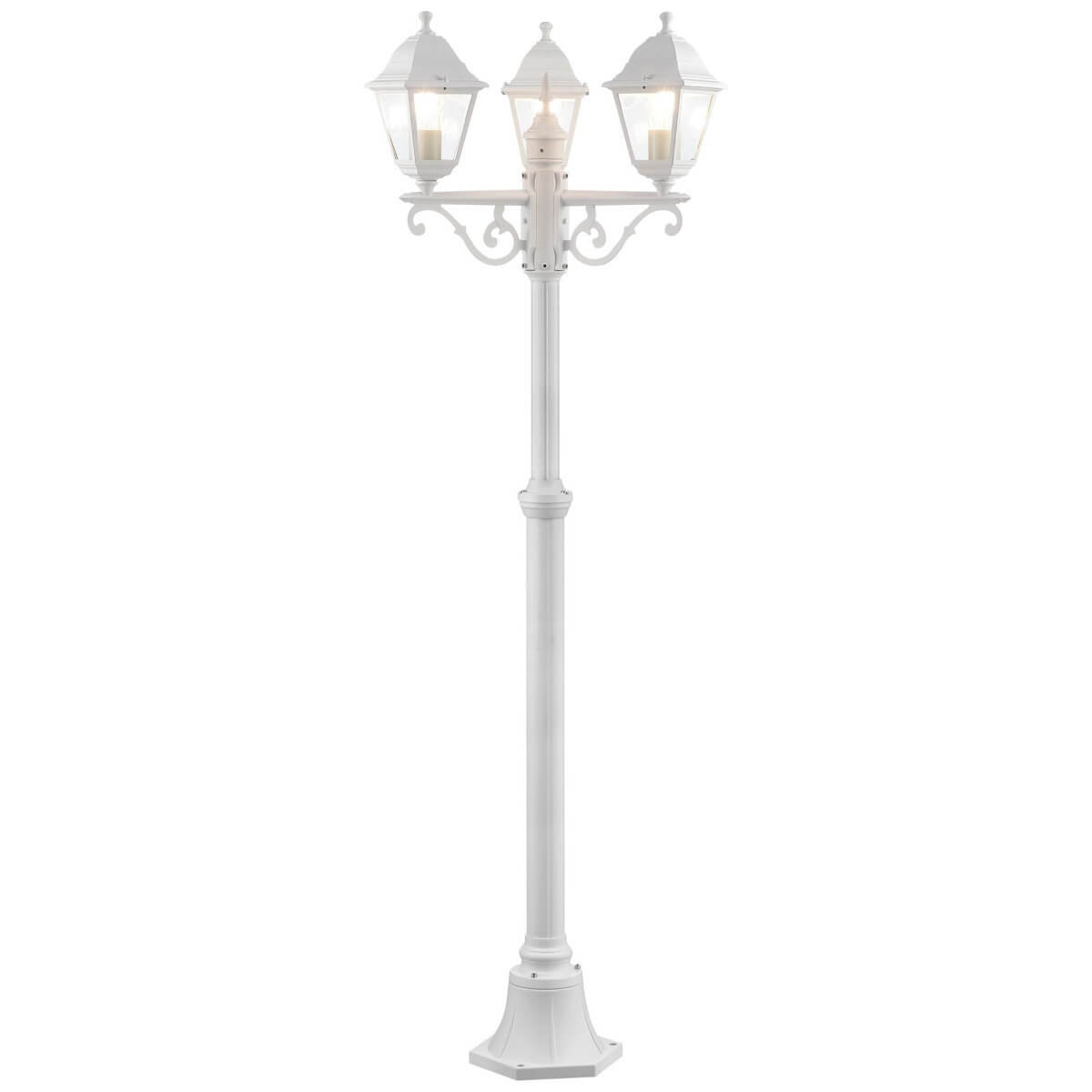 Zewnętrzna lampa stojąca Nissie 90995A05 Brilliant latarnia biała