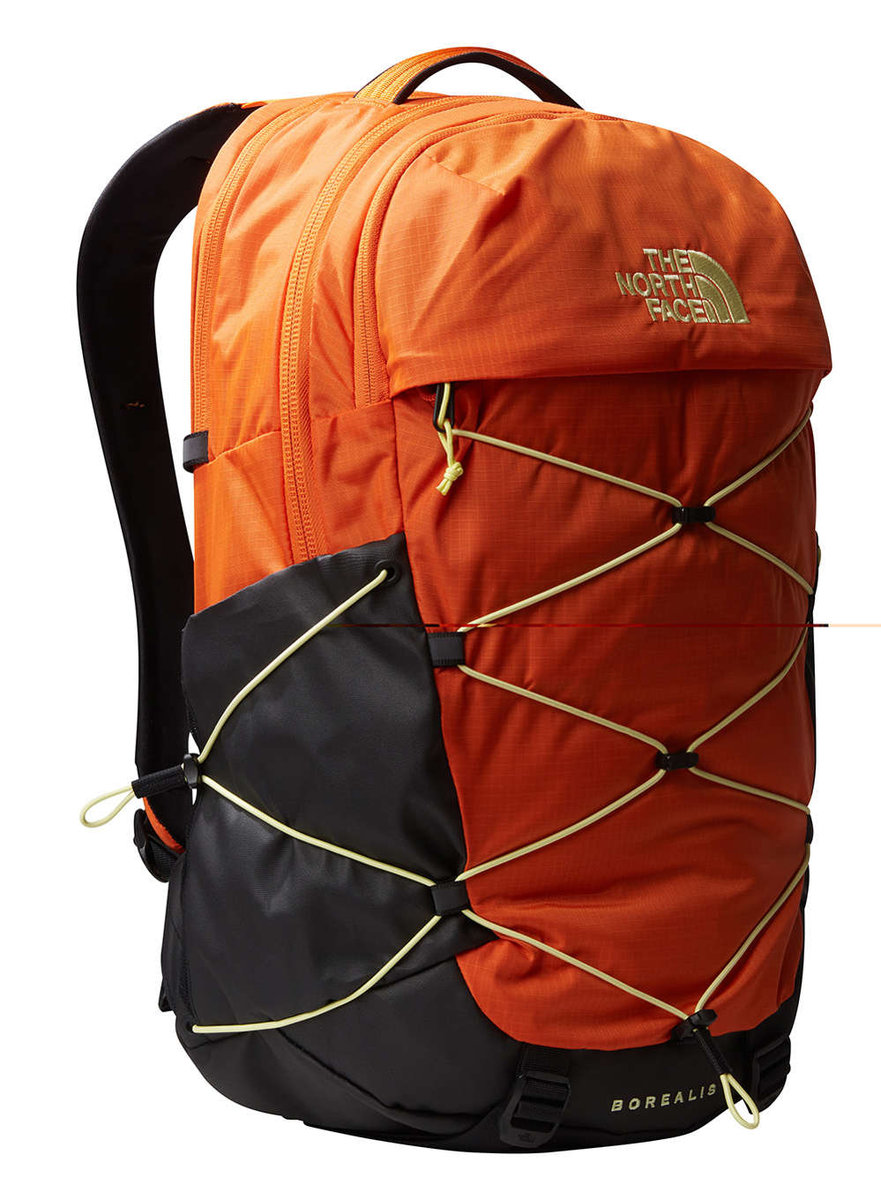 Plecak Miejski The North Face Borealis - Mandarin / Tnf Black