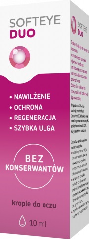 Softeye Duo Krople Do Oczu 10 ml 10 ml
